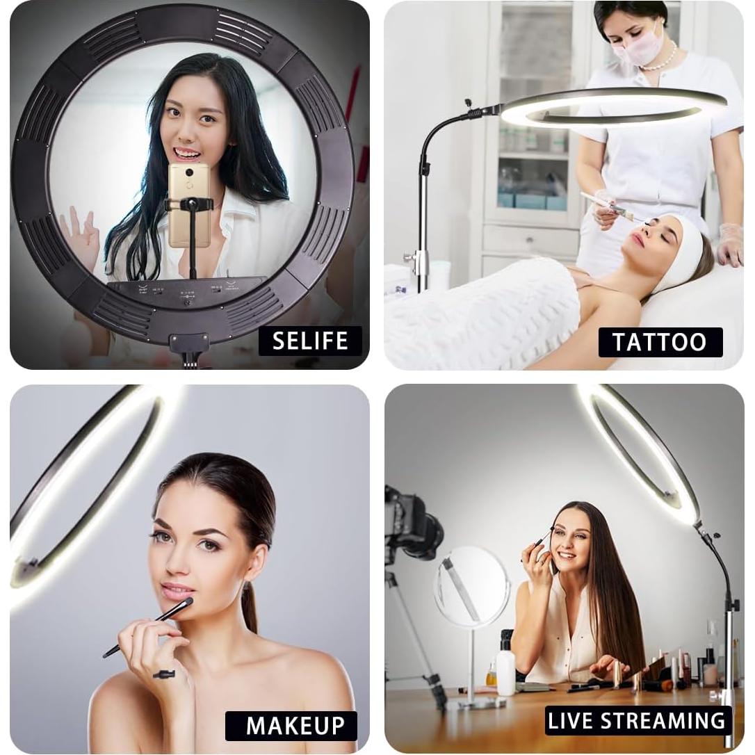 Anillo de luz grande 63.5cm GSKAIWEN 75W bi-color regulable