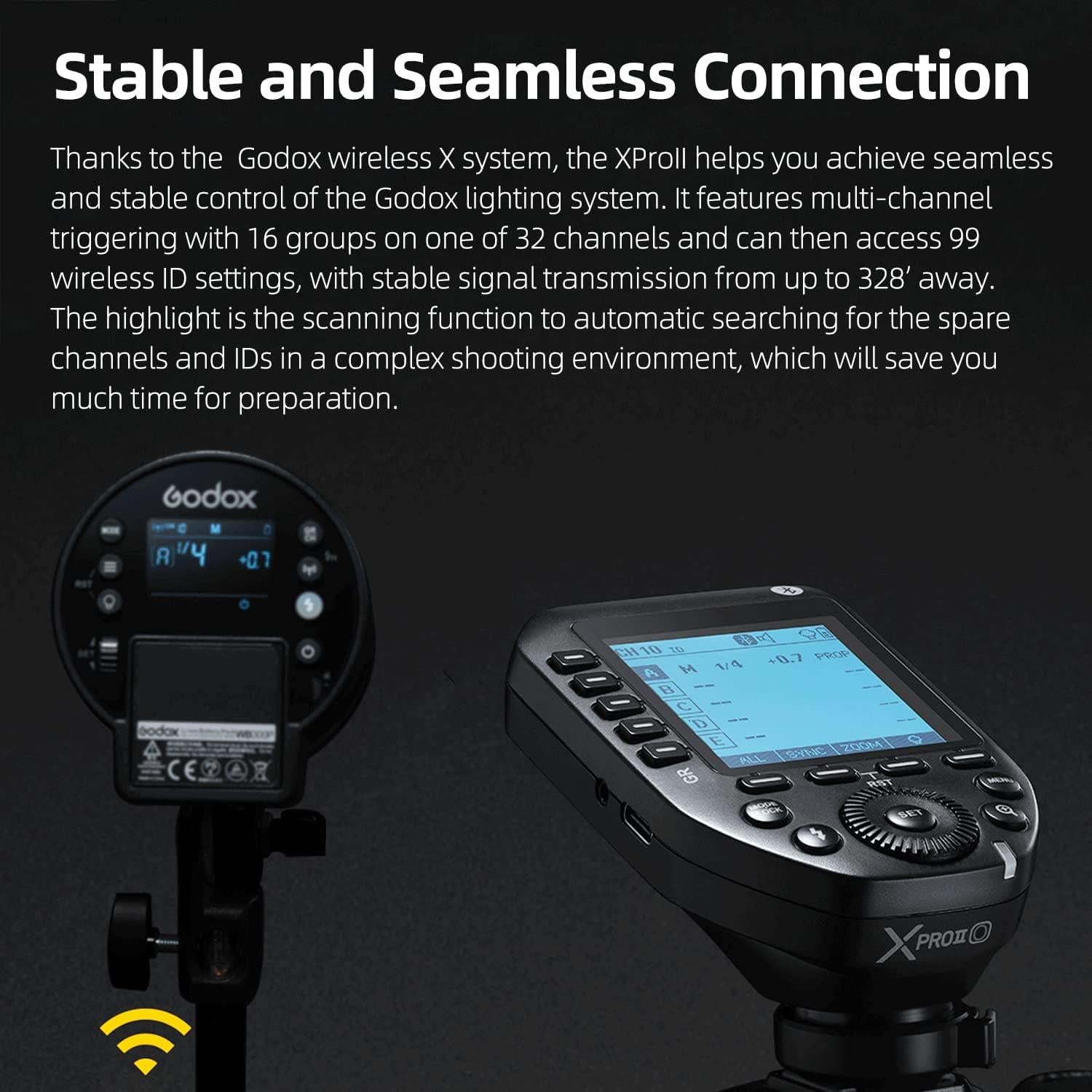 Disparador Inalámbrico Godox XProII-O TTL 1/8000s HSS