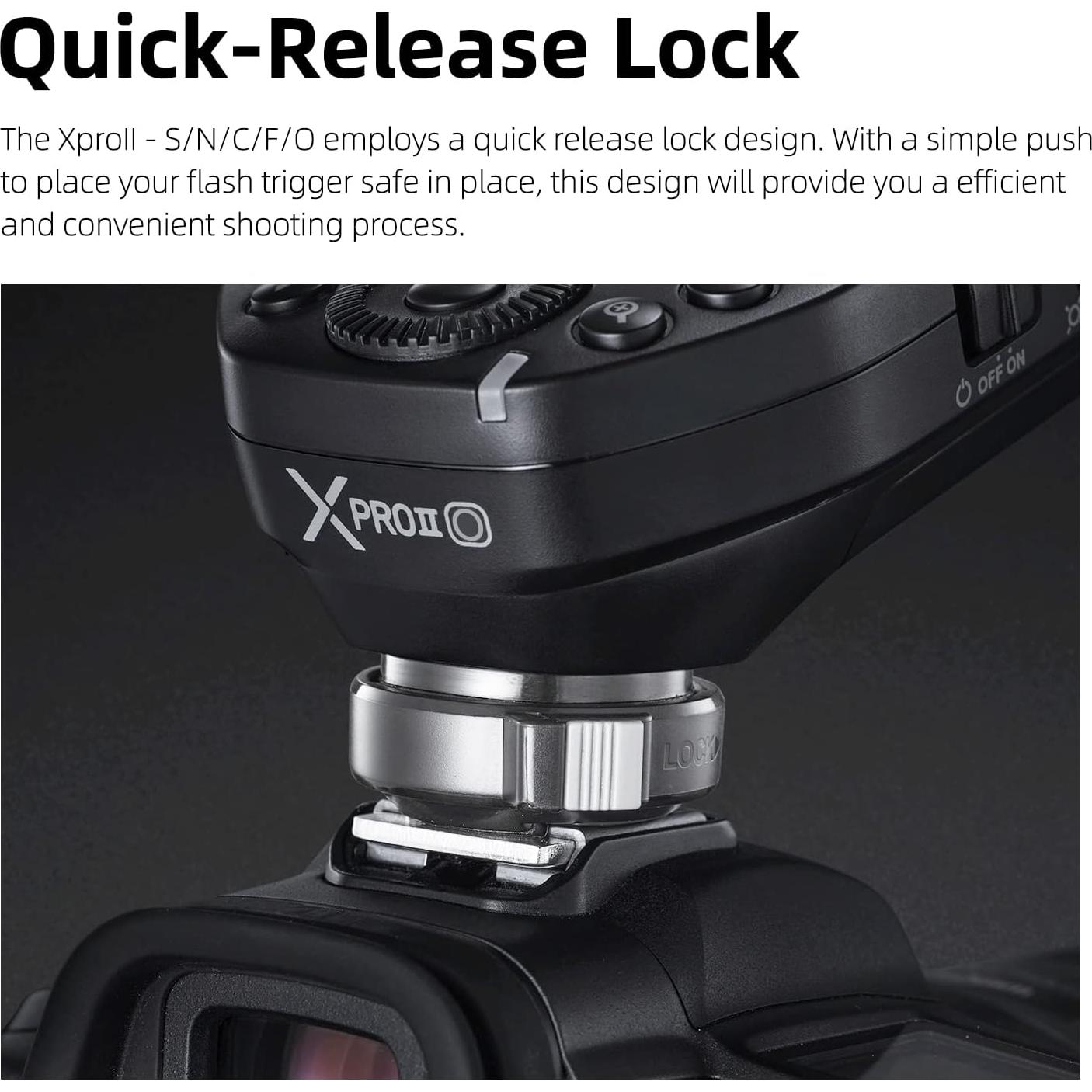 Disparador Inalámbrico Godox XProII-O TTL 1/8000s HSS