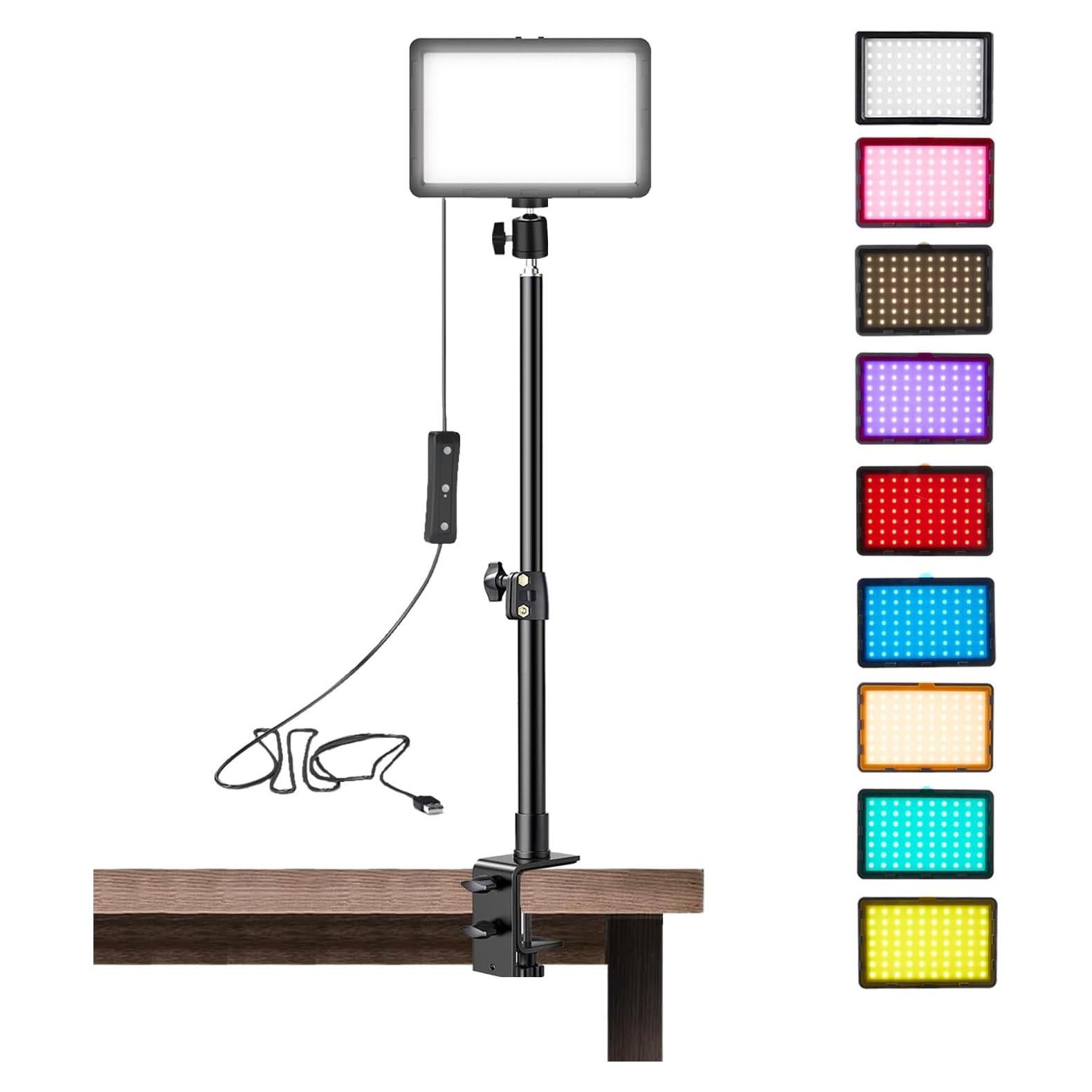 Luz LED de Escritorio YouPro PB004 con 9 Filtros de Color