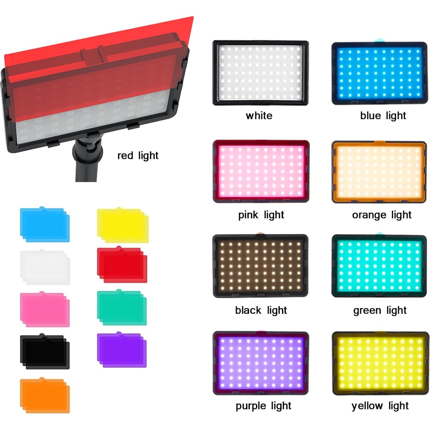 Luz LED de Escritorio YouPro PB004 con 9 Filtros de Color
