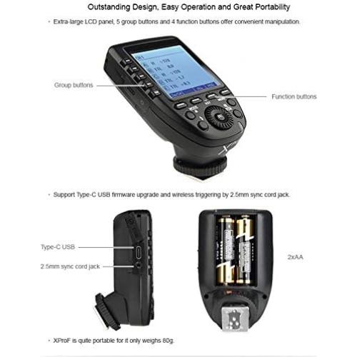 Disparador Inalámbrico Godox XPro-F para Cámaras Fuji