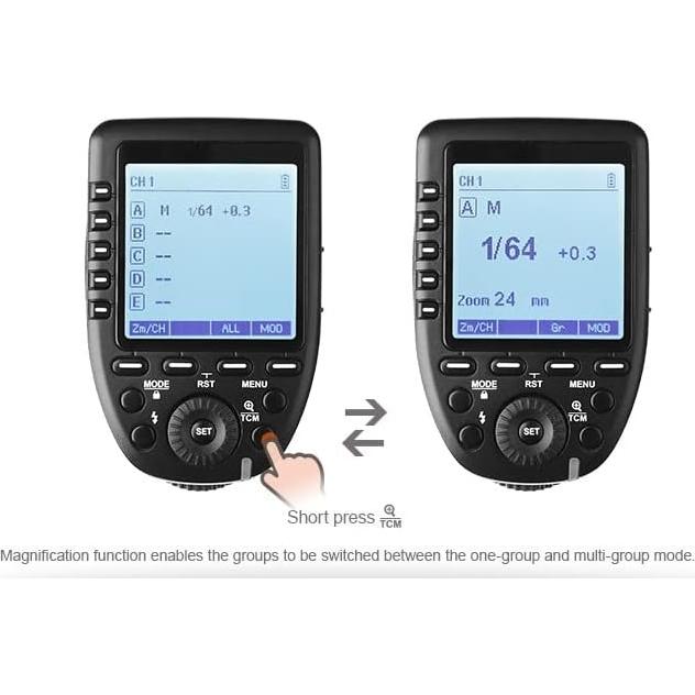 Disparador Inalámbrico Godox XPro-F para Cámaras Fuji