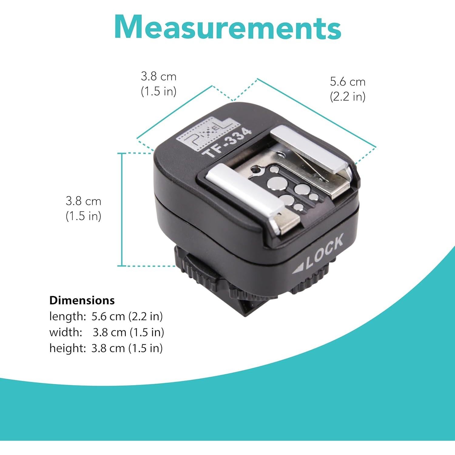 Adaptador de Zapata Fría Foto&Tech para Flash Nikon y Sony
