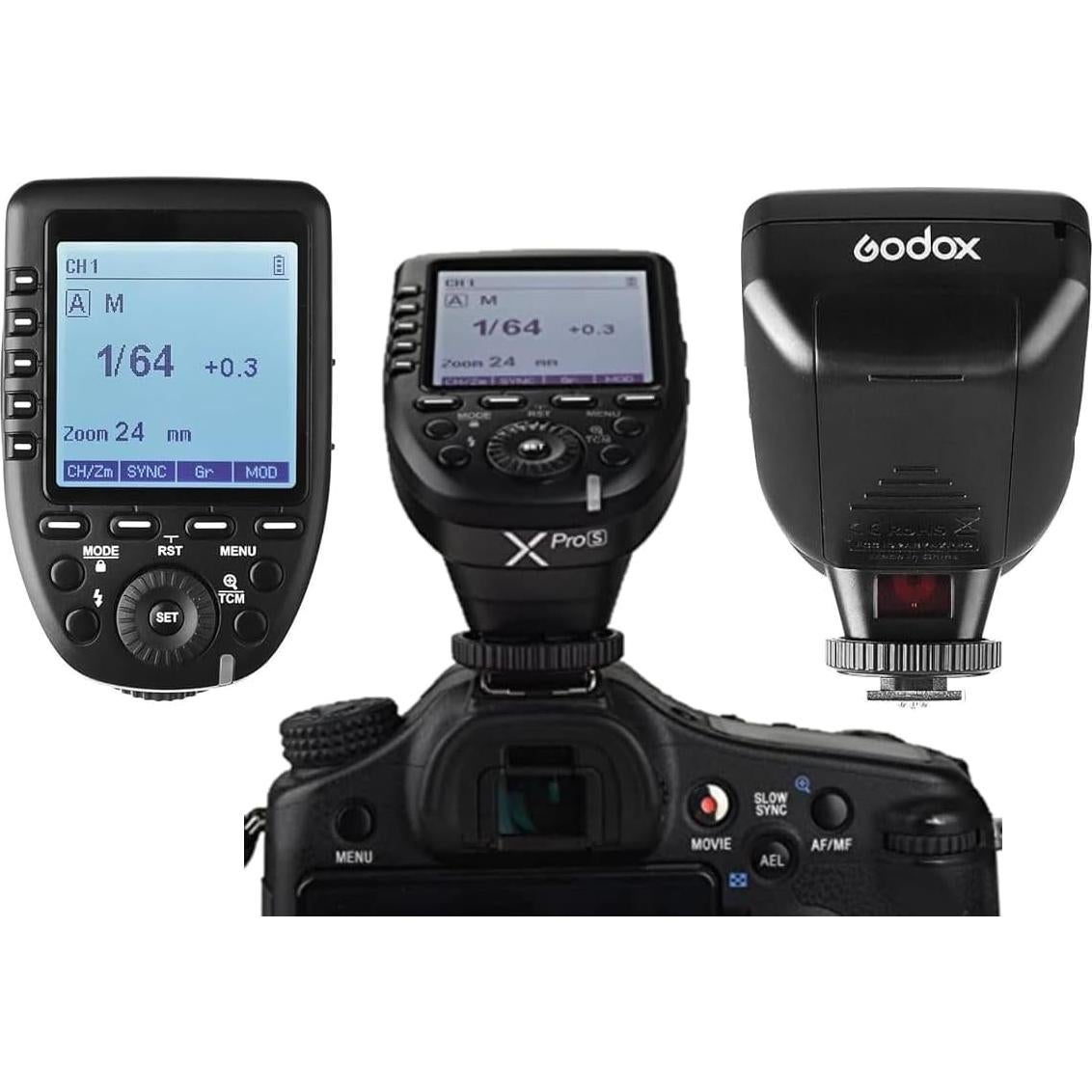Disparador Inalámbrico Godox XPro-S TTL para Sony con Softbox P90L