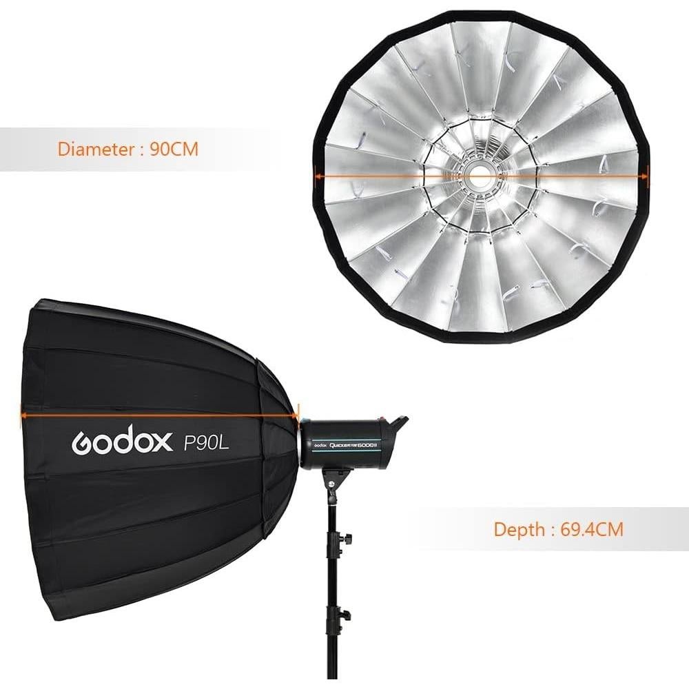 Disparador Inalámbrico Godox XPro-S TTL para Sony con Softbox P90L