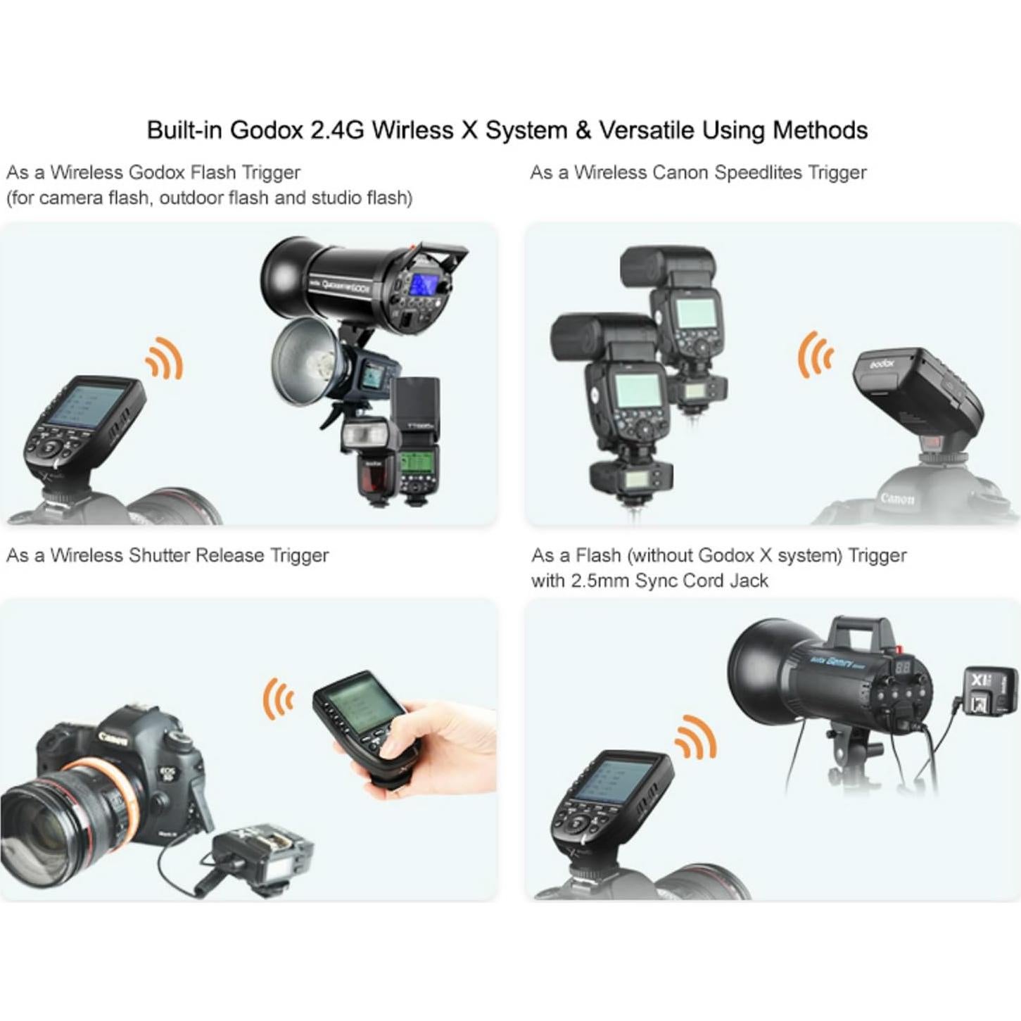Disparador Inalámbrico TTL Godox XPro-S para Cámaras Sony