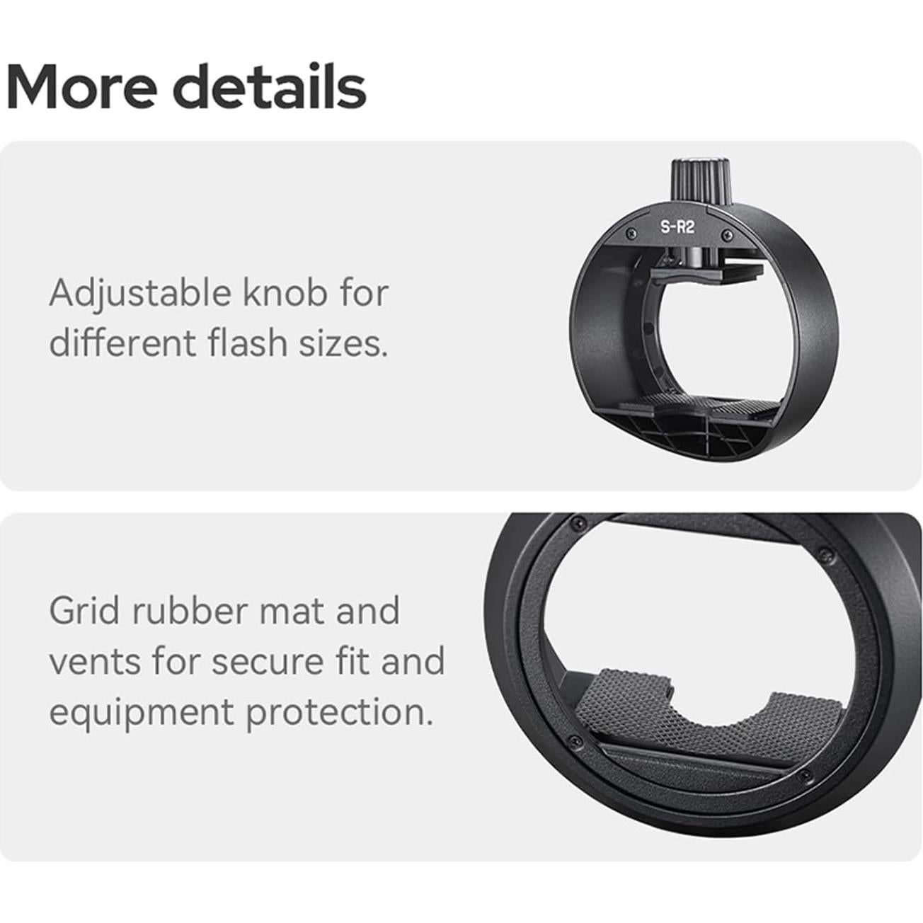 Adaptador Godox S-R2 para Flash AD200 Pro y V860III