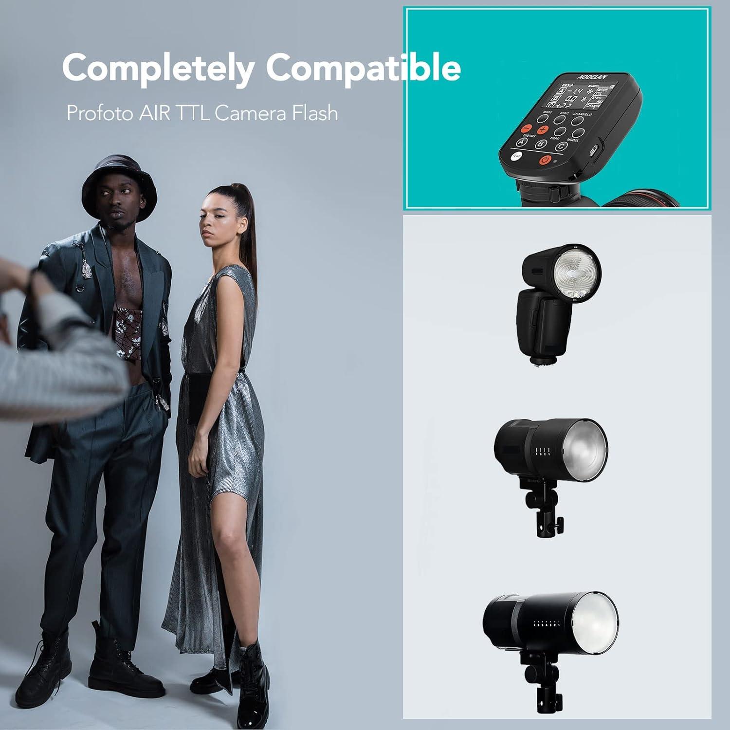 Disparador de Flash AODELAN E4 TTL para Cámaras Canon