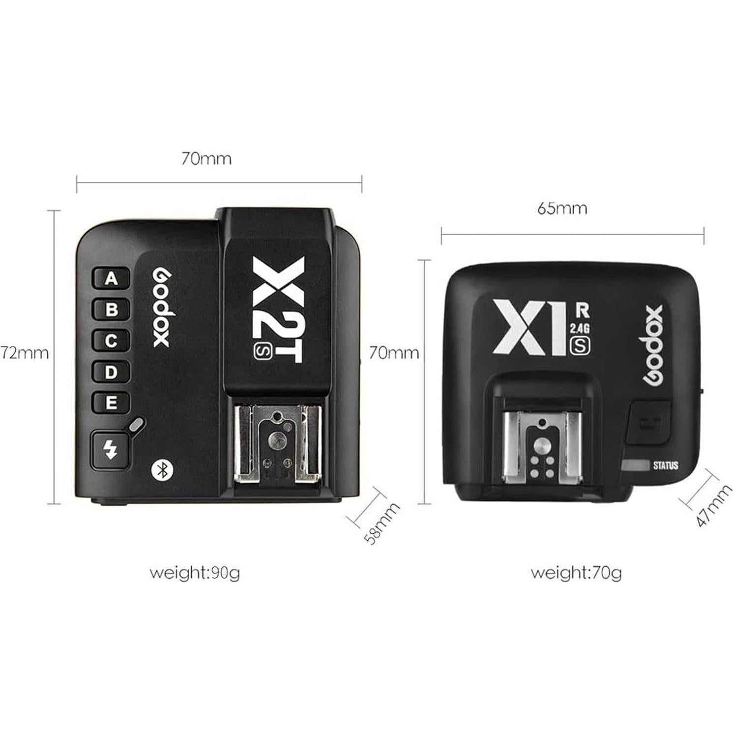 Disparador Inalámbrico TTL Godox X2T-C para Canon con Receptor