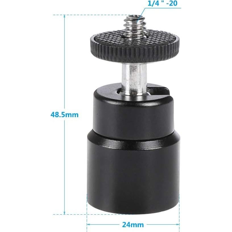 Soporte de Cabeza de Bola Mini Kayulin K0237-1 para Flash