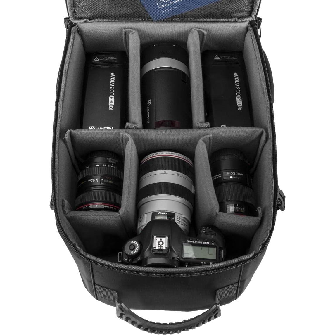 Mochila Fotográfica Flashpoint CB20 para AD200 Pro y Accesorios