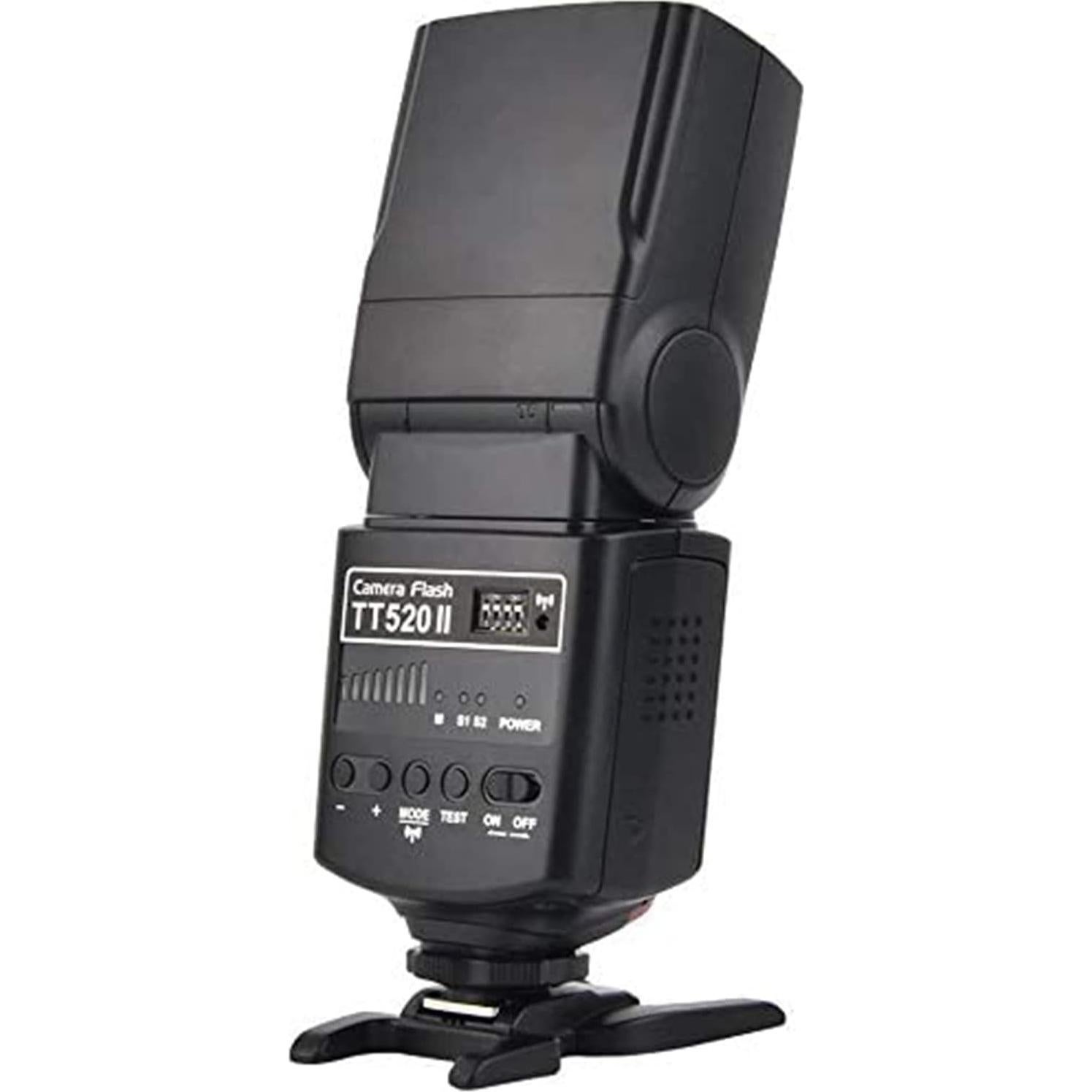 Flash Godox TT520II Speedlite Inalámbrico para DSLR Canon Nikon
