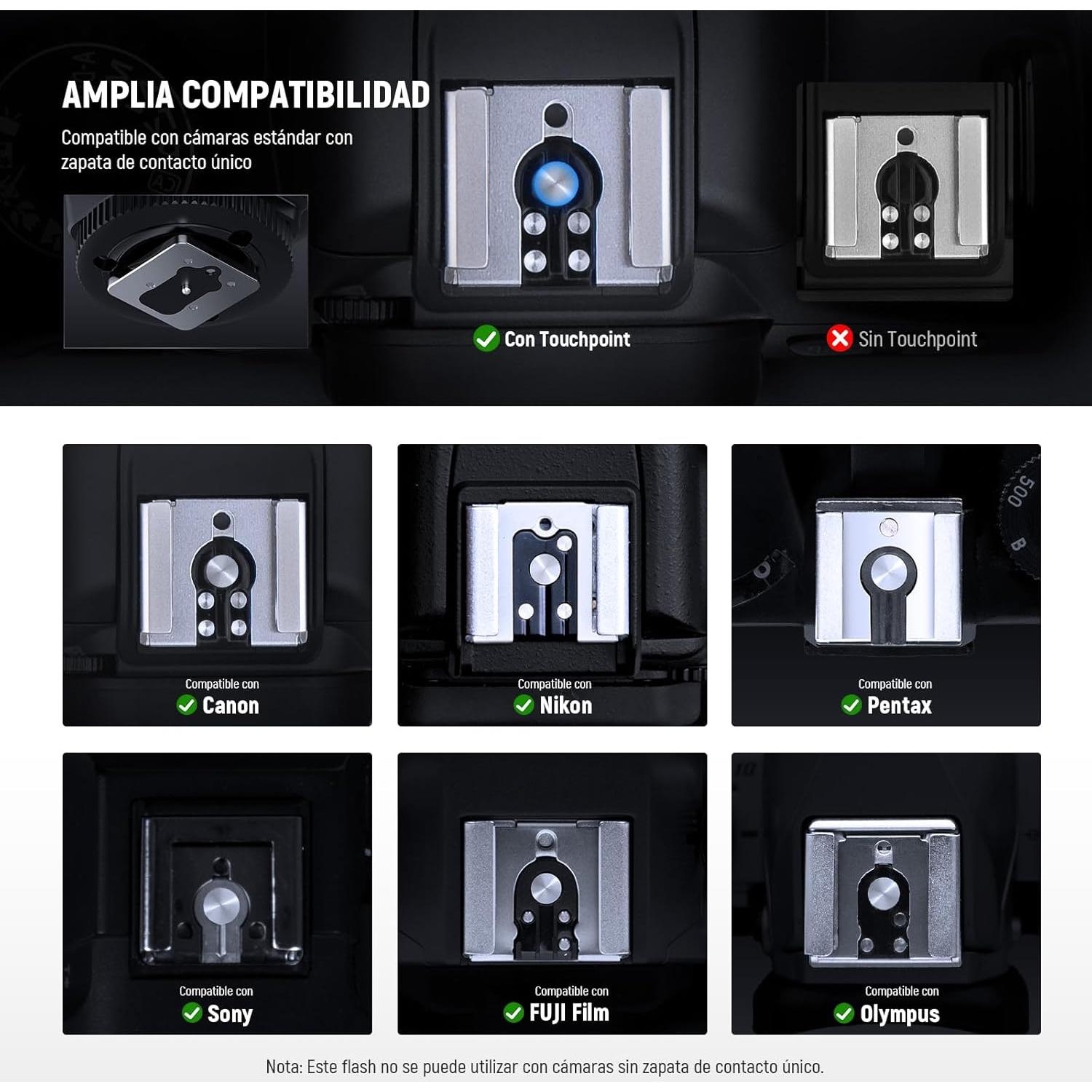 Flash Speedlite NEEWER Z150 20Ws GN15 1200mAh 640 Flashes