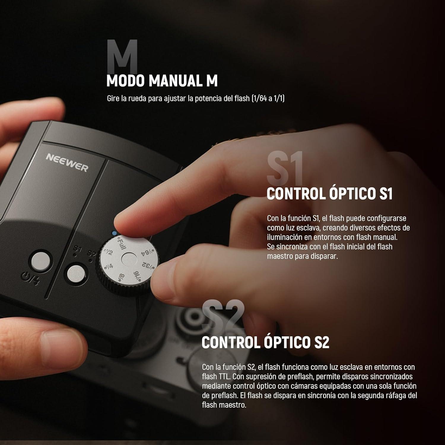 Flash Speedlite NEEWER Z150 20Ws GN15 1200mAh 640 Flashes