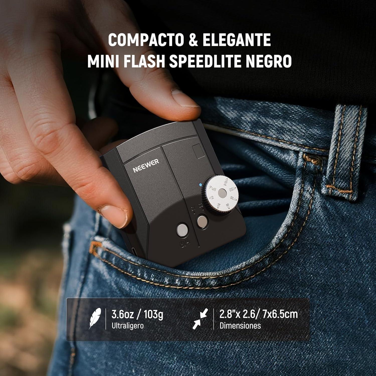 Flash Speedlite NEEWER Z150 20Ws GN15 1200mAh 640 Flashes