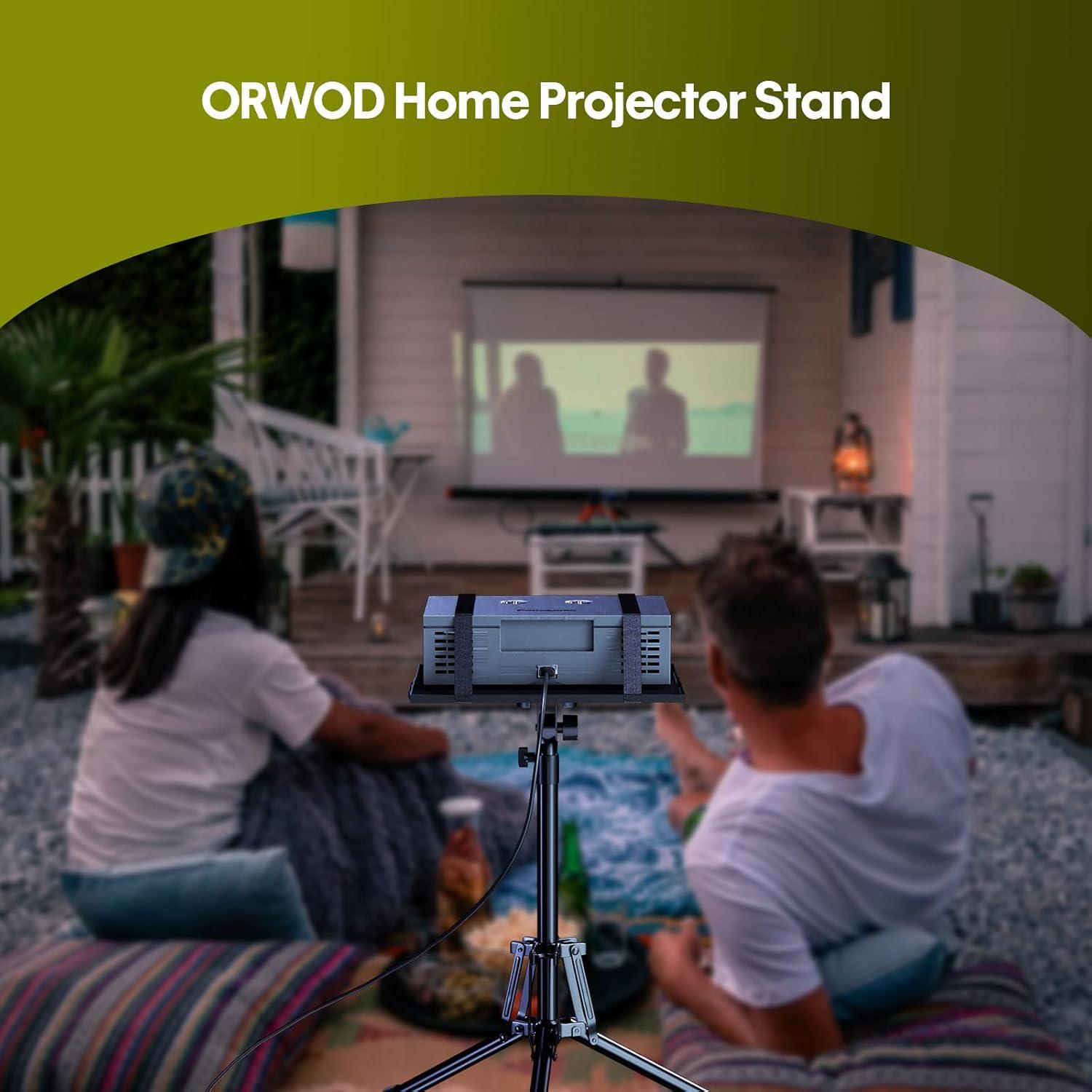 Soporte de Proyector Tripode ORWOD Altura Ajustable 50.8-152.4 cm