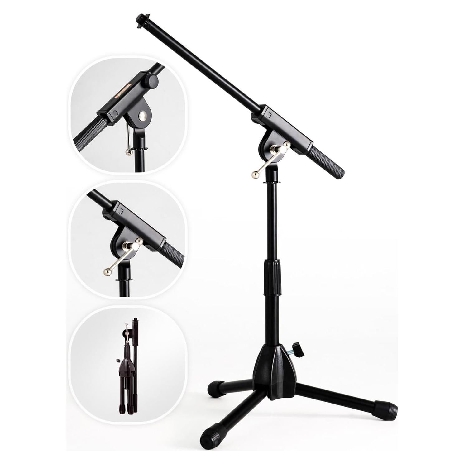 Soporte de Micrófono Trípode Plegable Stage Rocker SR610121B