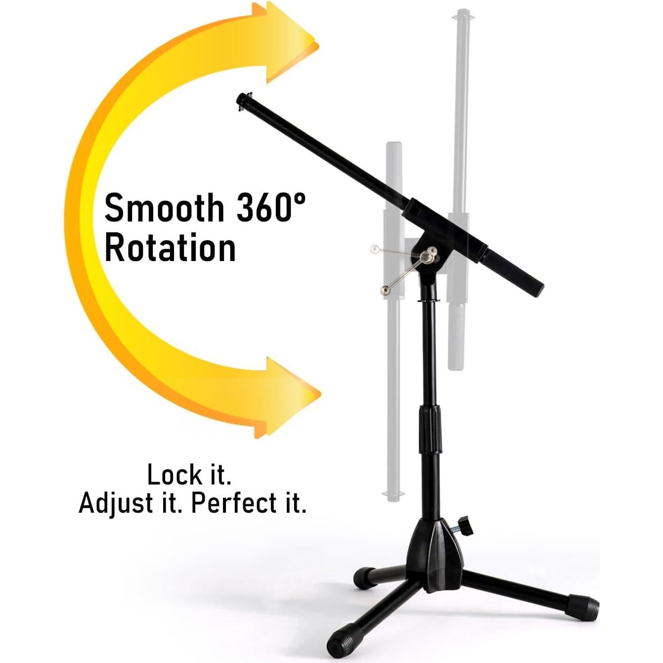 Soporte de Micrófono Trípode Plegable Stage Rocker SR610121B