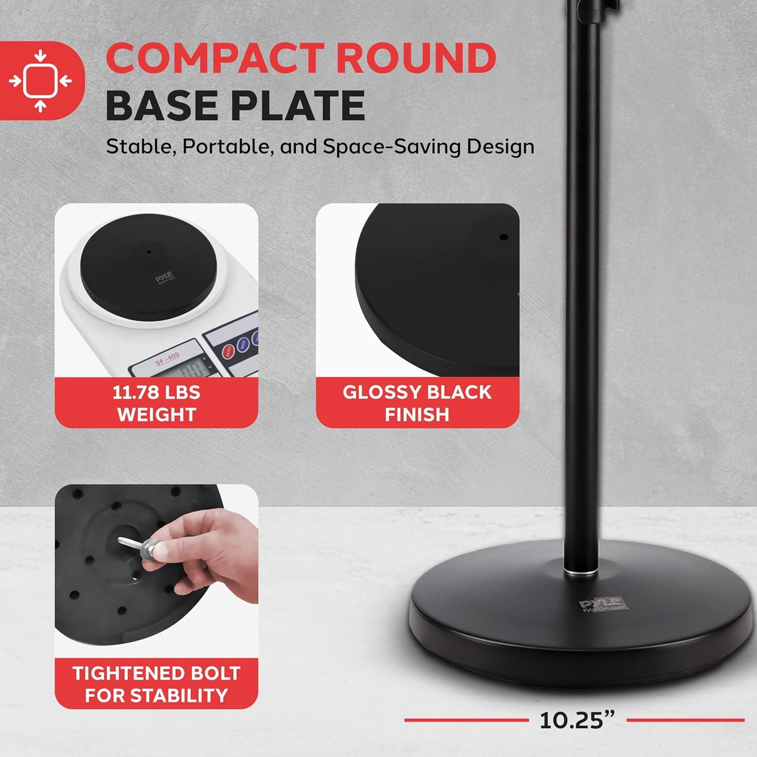 Soporte de Micrófono Pyle PMKS40 Ajustable 69.85-146.05 cm