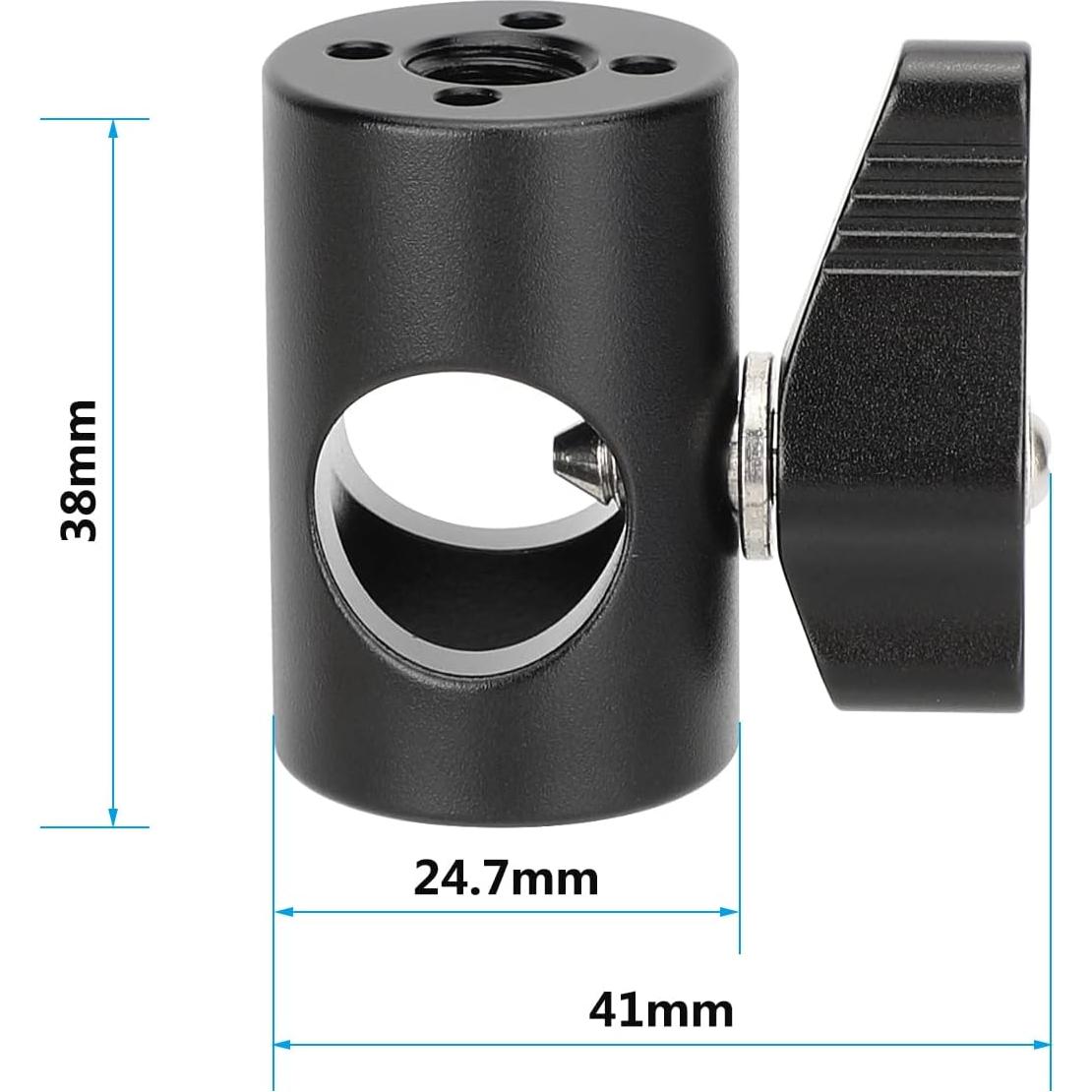 Adaptador de Cabeza de Soporte de Luz CAMVATE ARRI 3/8"-16