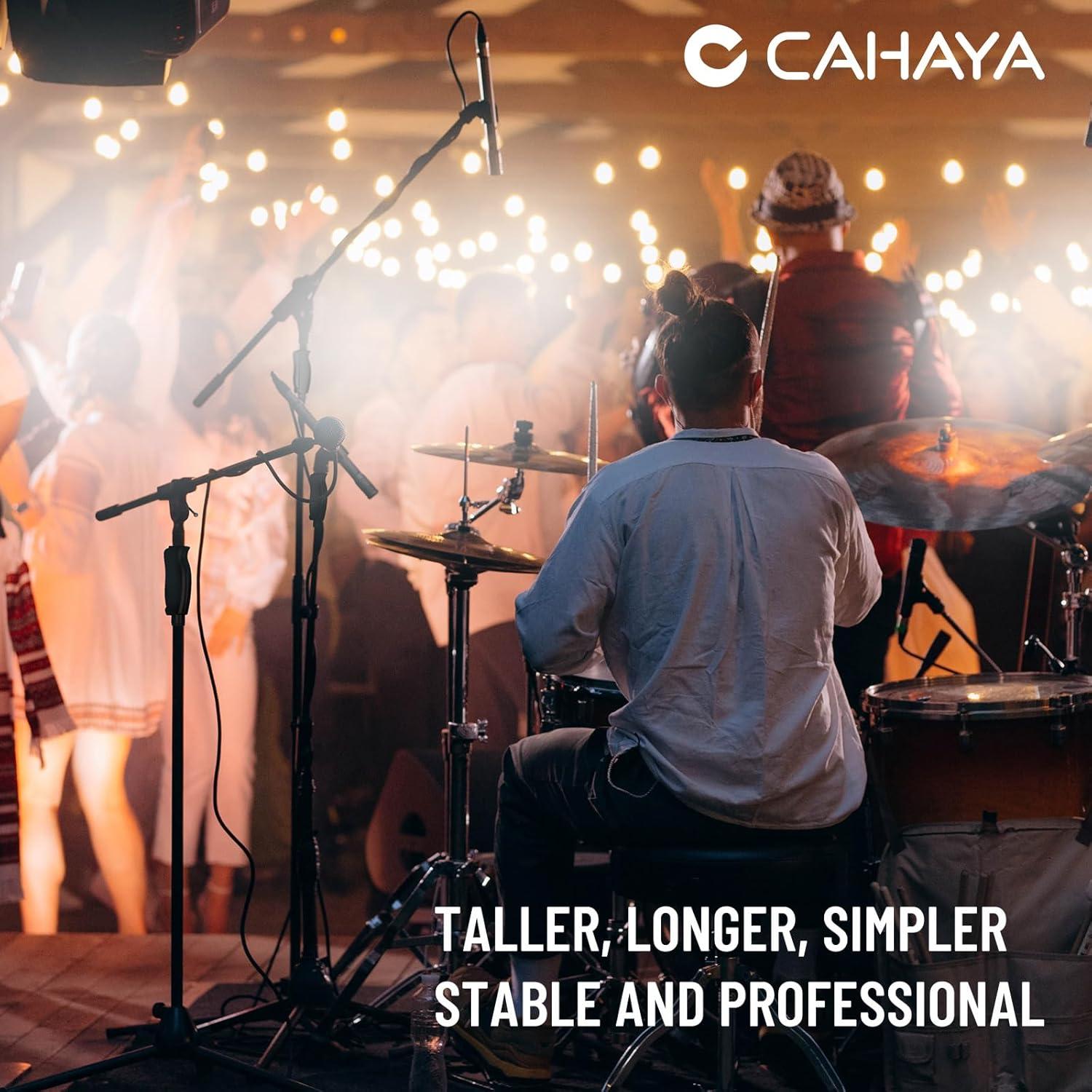 Soporte de Micrófono Tripode CAHAYA con Ajuste de Altura