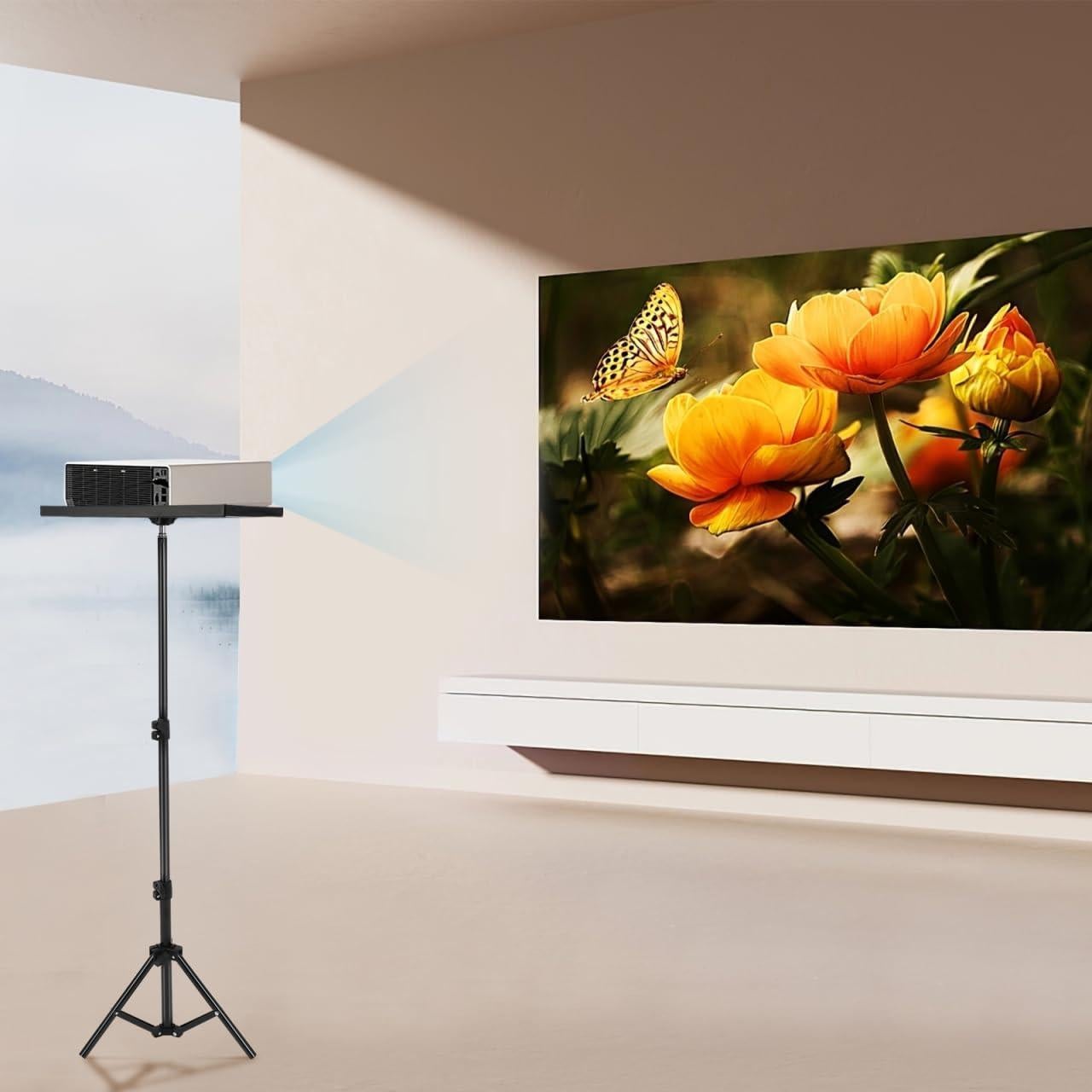 Soporte de Proyector Tripode Cabilock Ajustable 114cm Negro