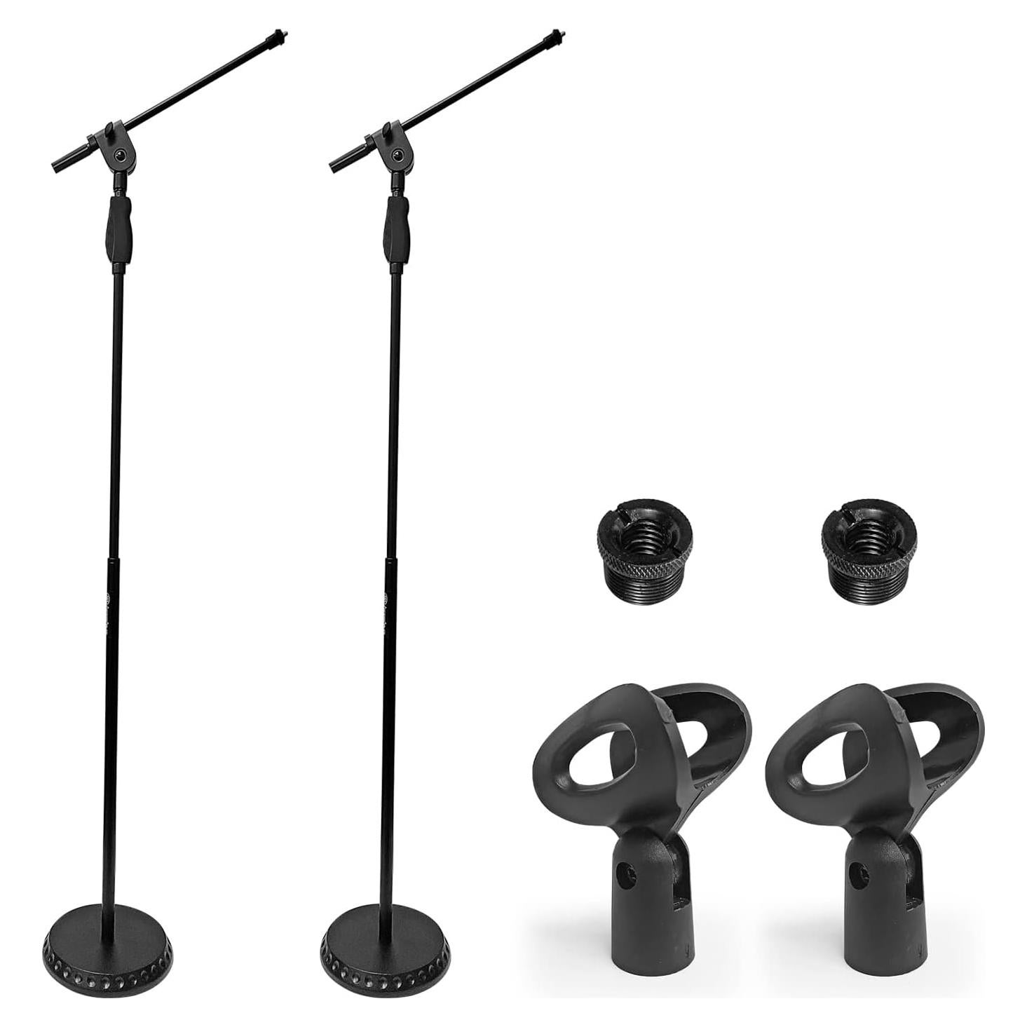 Soporte de Micrófono AxcessAbles MS-201RB 2-Pack con Brazo Telescópico