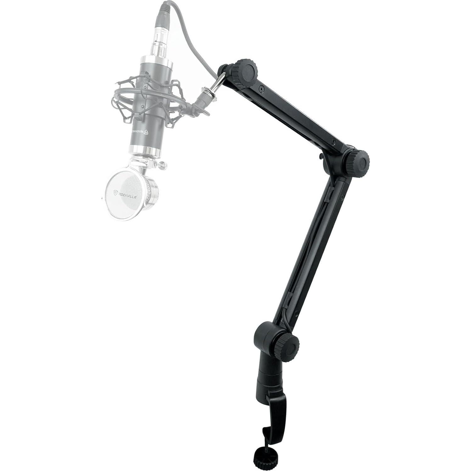 Soporte de Micrófono Rockville RG30 Boom Arm Ajustable 76.2 cm