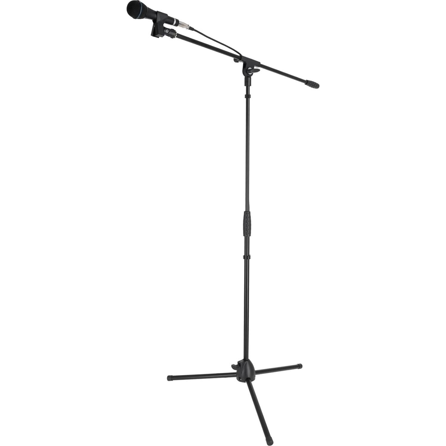 Soporte de Micrófono Rockville RVMIC50 Altura Ajustable 77.9-128 cm