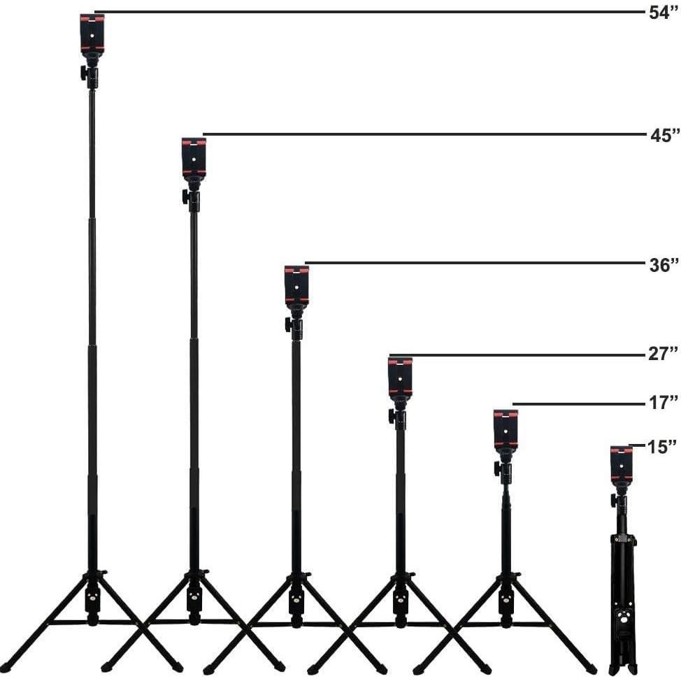 Trípode Profesional Acuvar 50TRS Ajustable Aluminio 203.2 cm