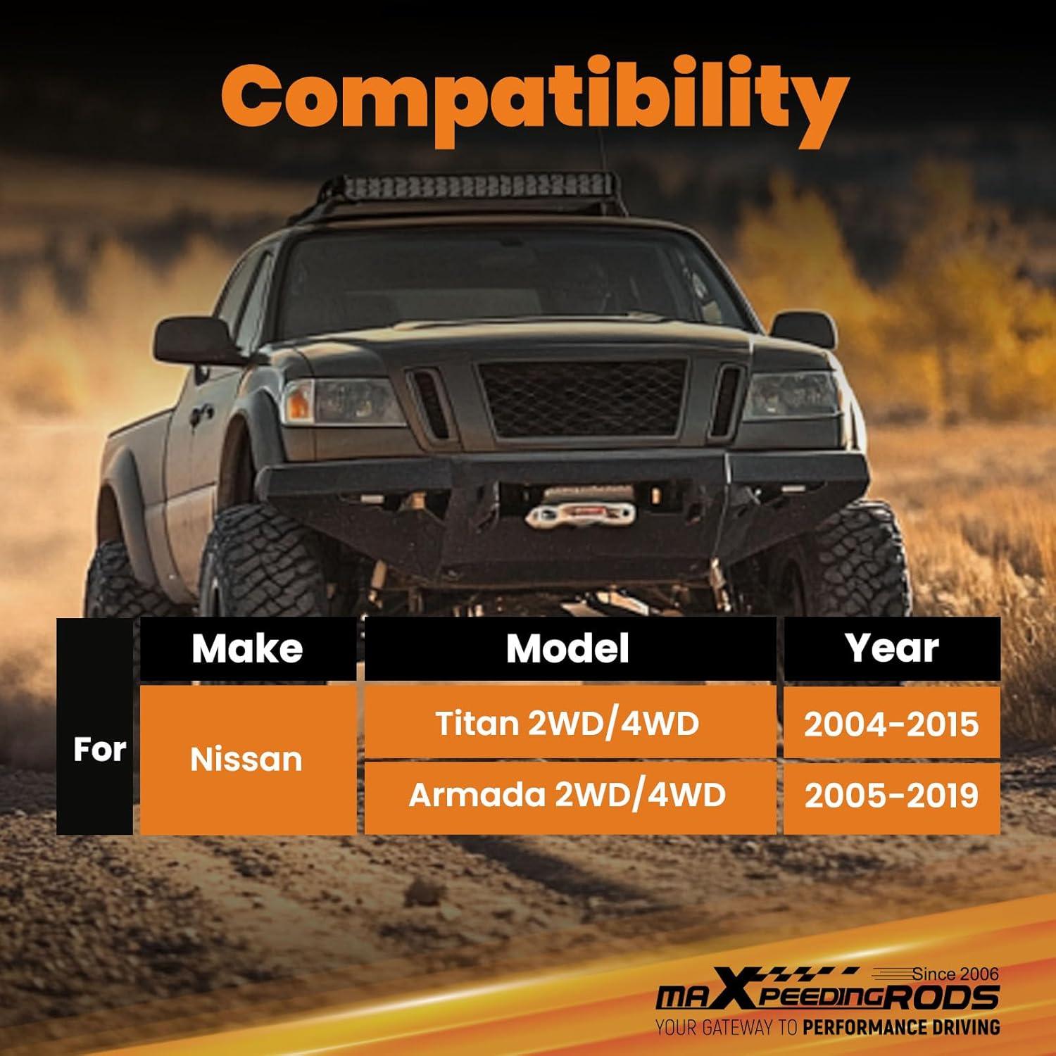 Brazo de Control Superior maXpeedingrods para Nissan Titan 2004-2023