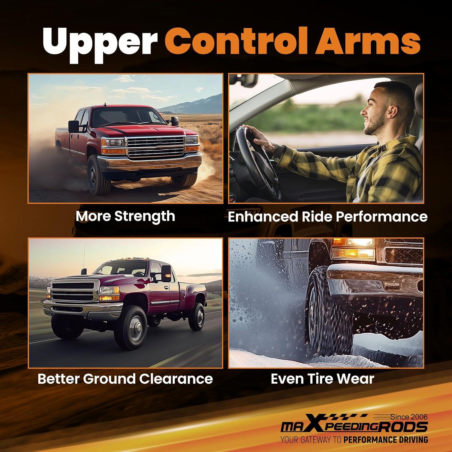 Brazo de Control Superior maXpeedingrods para Nissan Titan 2004-2023