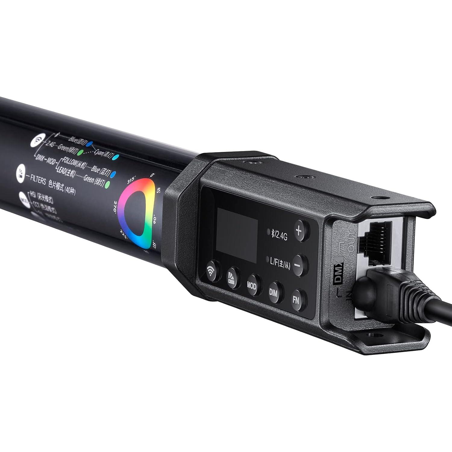 Luz de Tubo Godox TL120 RGB LED Portátil 2700K-6500K