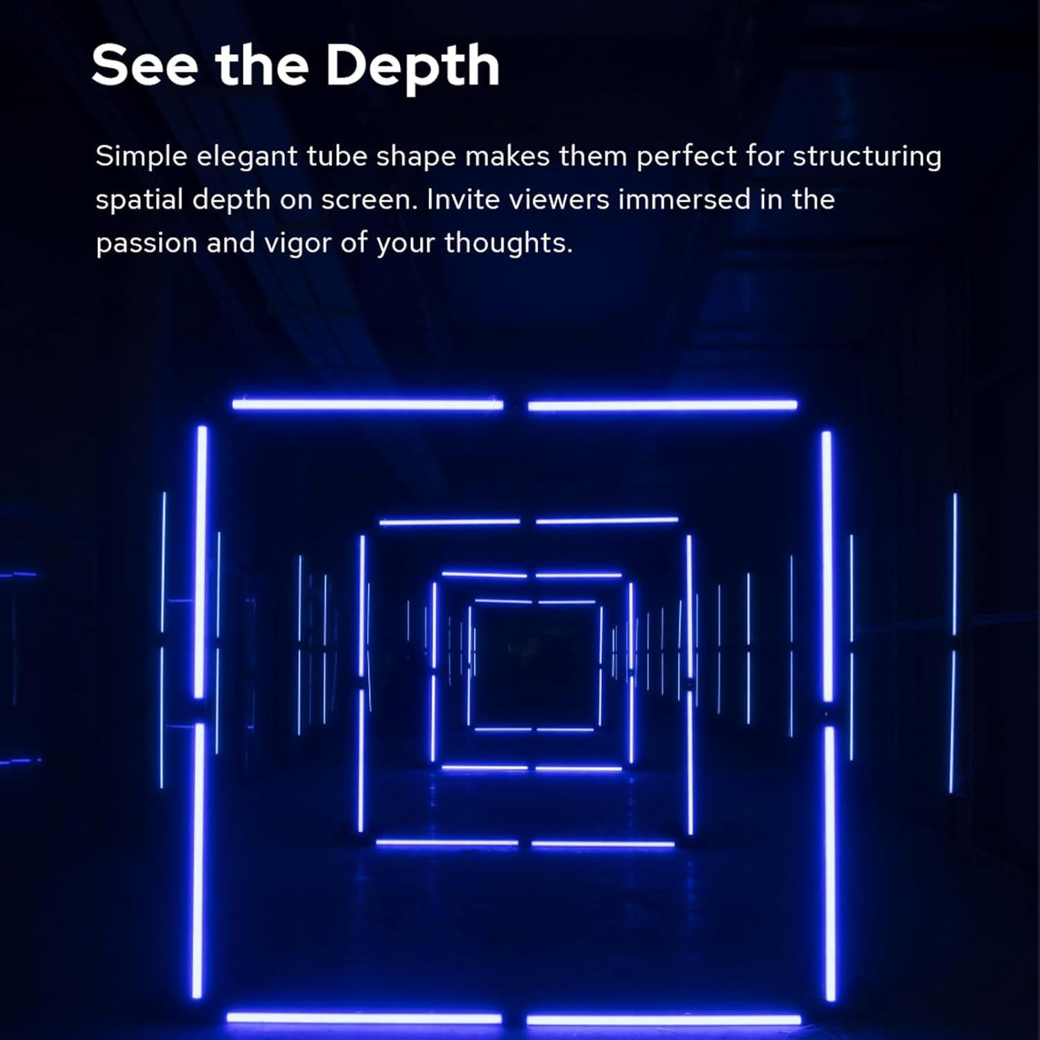 Luz de Tubo Godox TL120 RGB LED Portátil 2700K-6500K