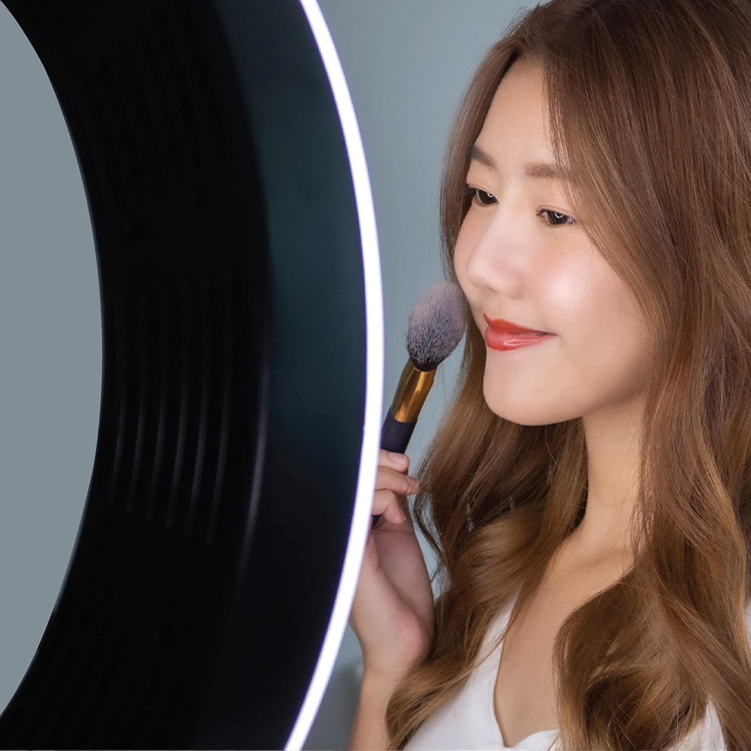 Luz de Anillo LED Xtreme 15.24cm con Trípode y Soporte