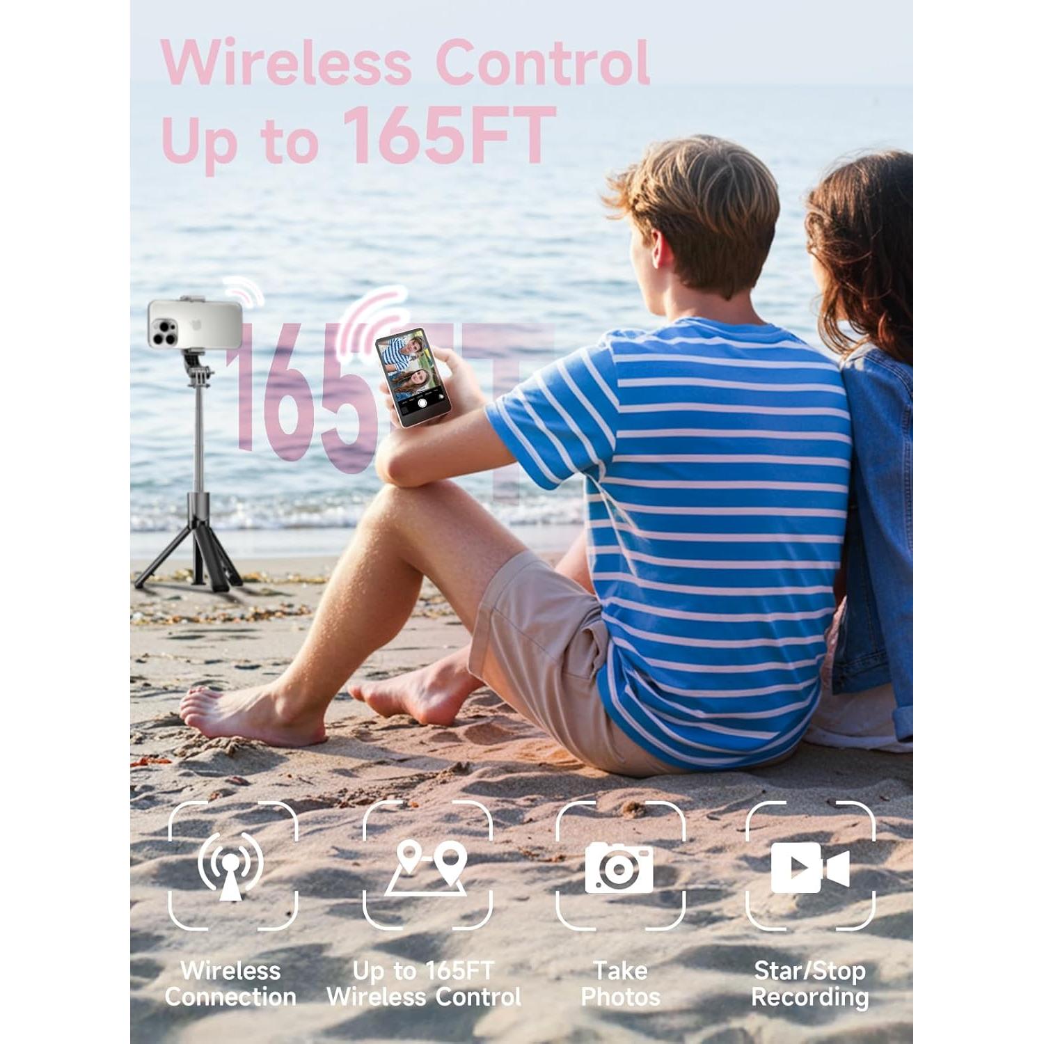 Monitor Inalámbrico Magnético SYNCO XView M4 4K Rosa