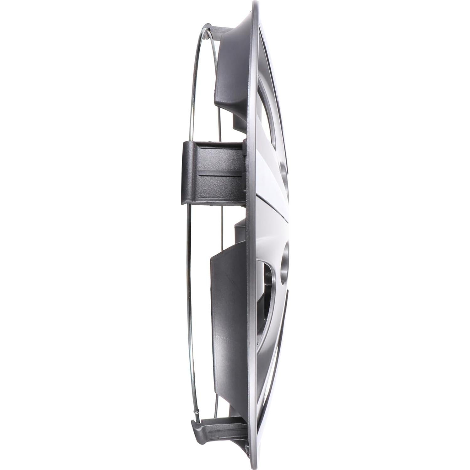 Paquete de 4 Cubiertas de Rueda 15" Plata-Cromo Accesorios Personalizados