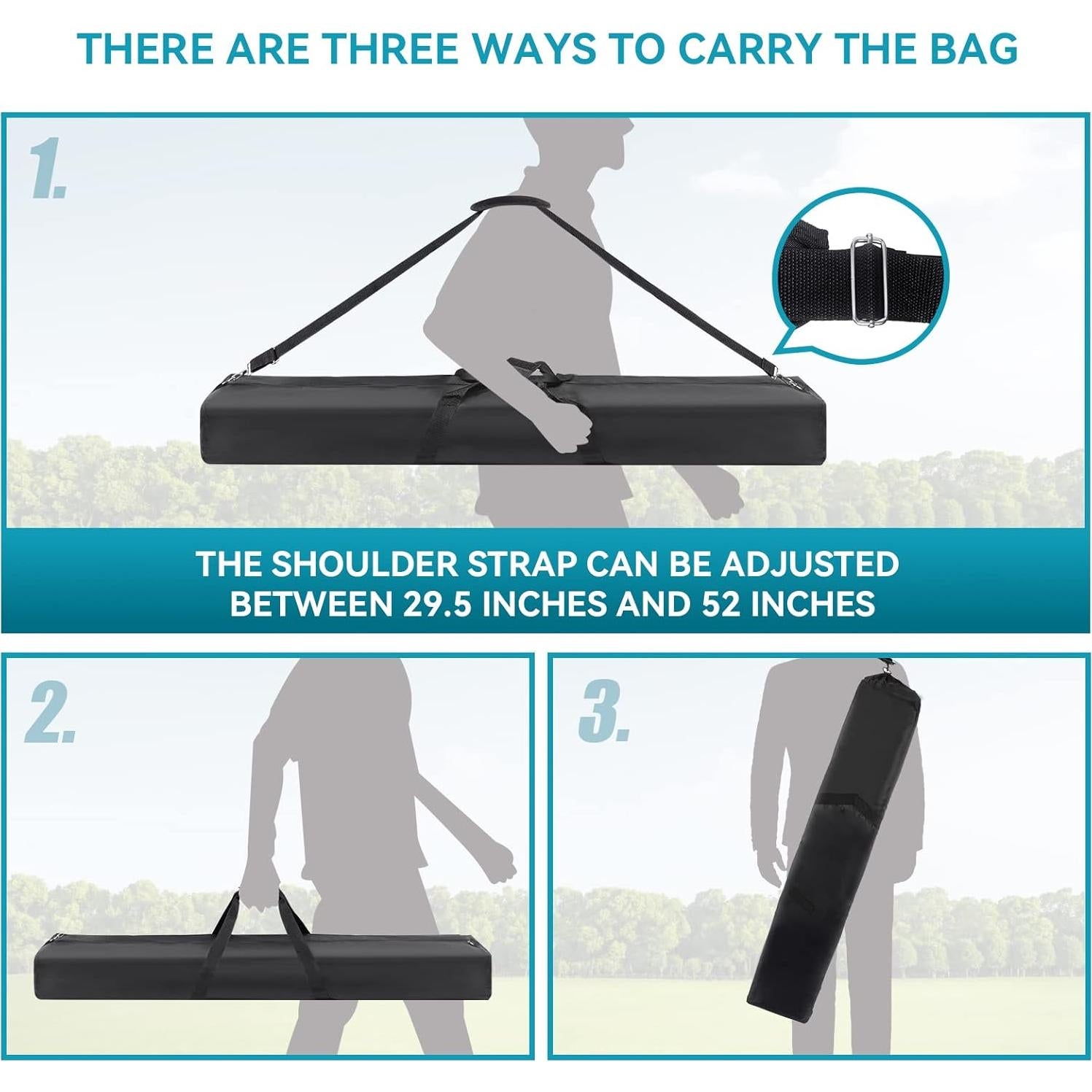 Bolsa de Transporte para Trípode 78.74 cm - Soportes de Luz y Micrófono