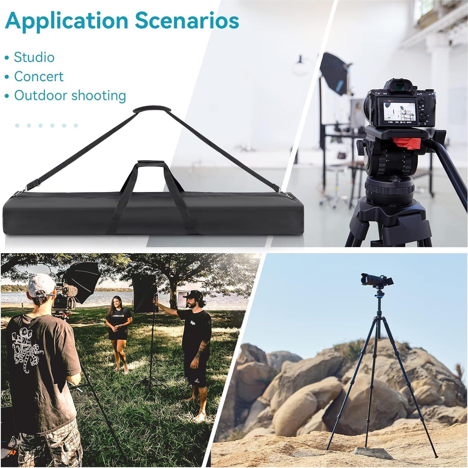 Bolsa de Transporte para Trípode 78.74 cm - Soportes de Luz y Micrófono