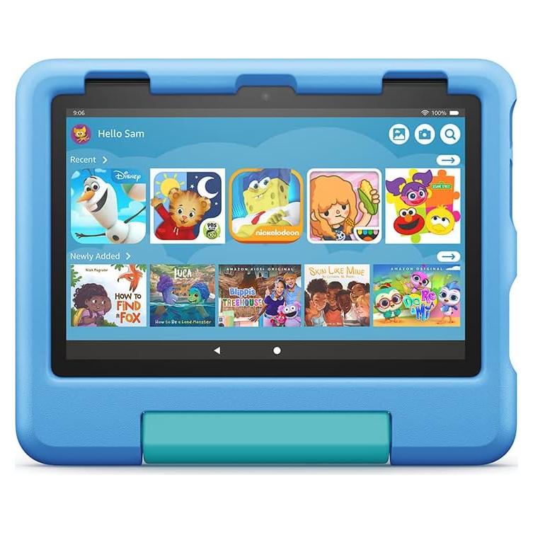 Funda a Prueba de Niños Amazon para Tablet Fire HD 8 Azul
