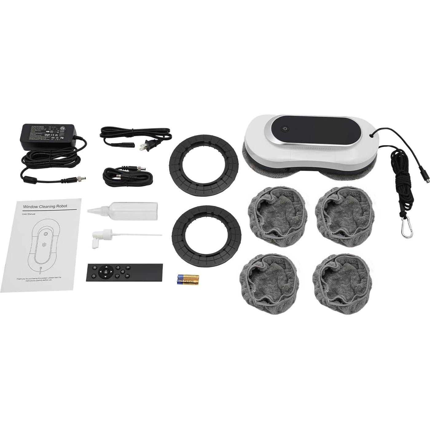 Robot Limpiador de Ventanas TFCFL Automático Blanco 80W