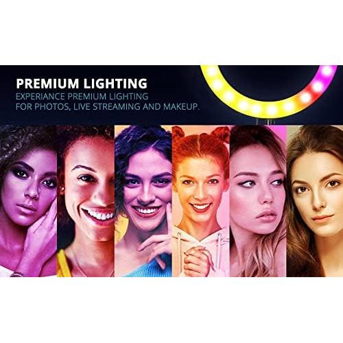 Anillo de Luz de Fotografía 25 cm Meea con Control Remoto