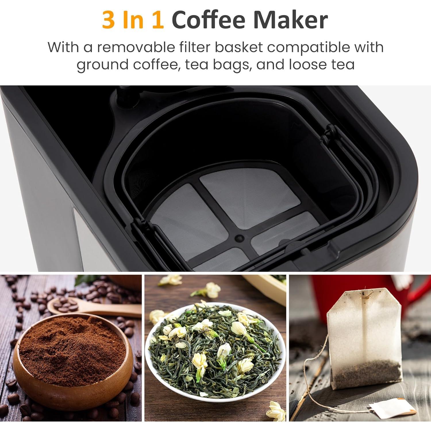 Máquina de Té Helado SUNVIVI ZEC003BK 2.84L Semi-Automática