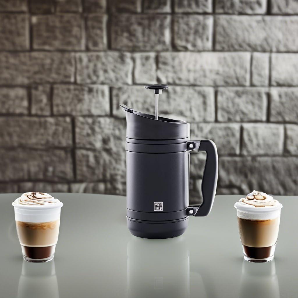 Prensa Francesa BruTrek 946 ml Acero Inoxidable Aislada