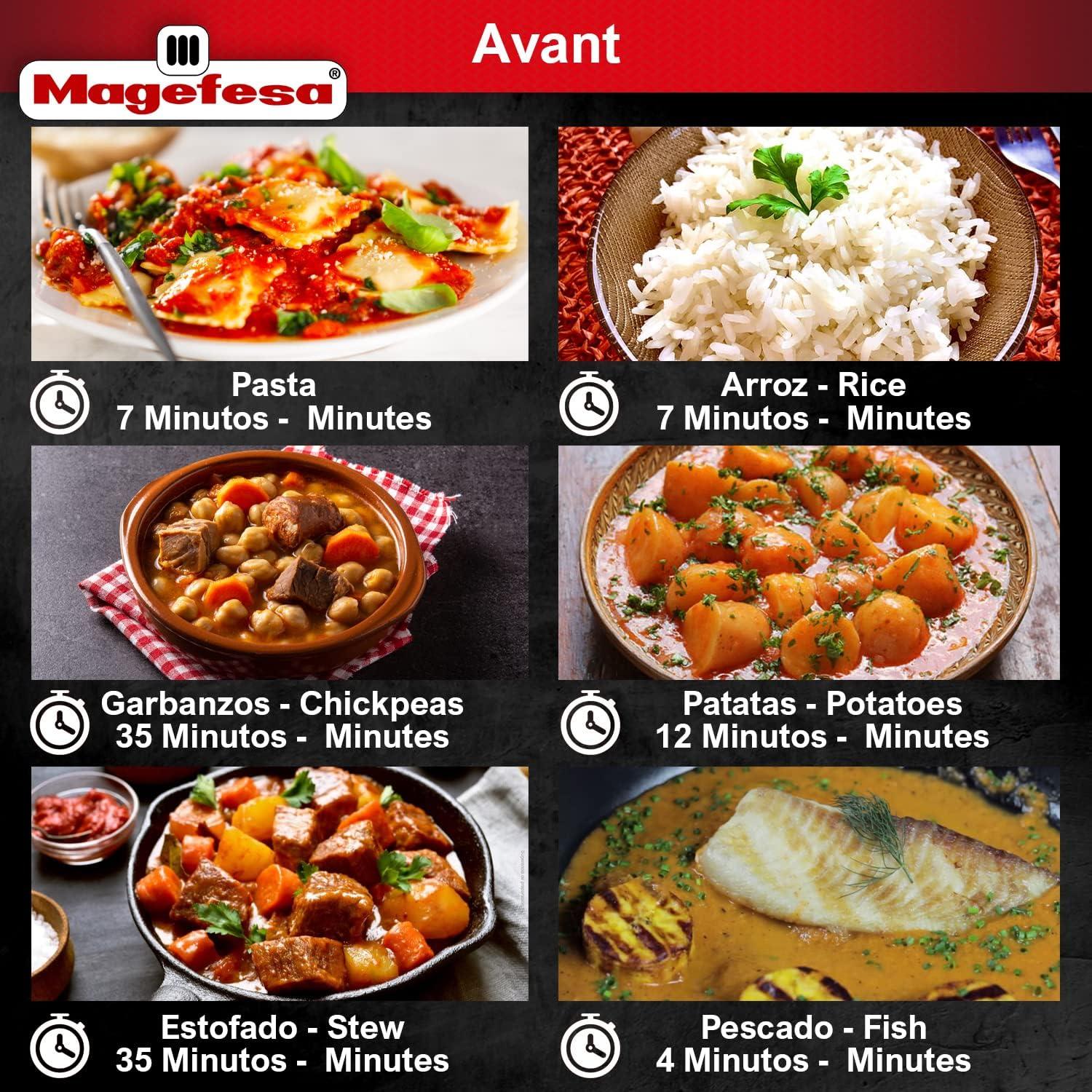 Olla a Presión Magefesa Avant 4.1L Aluminio Resistente