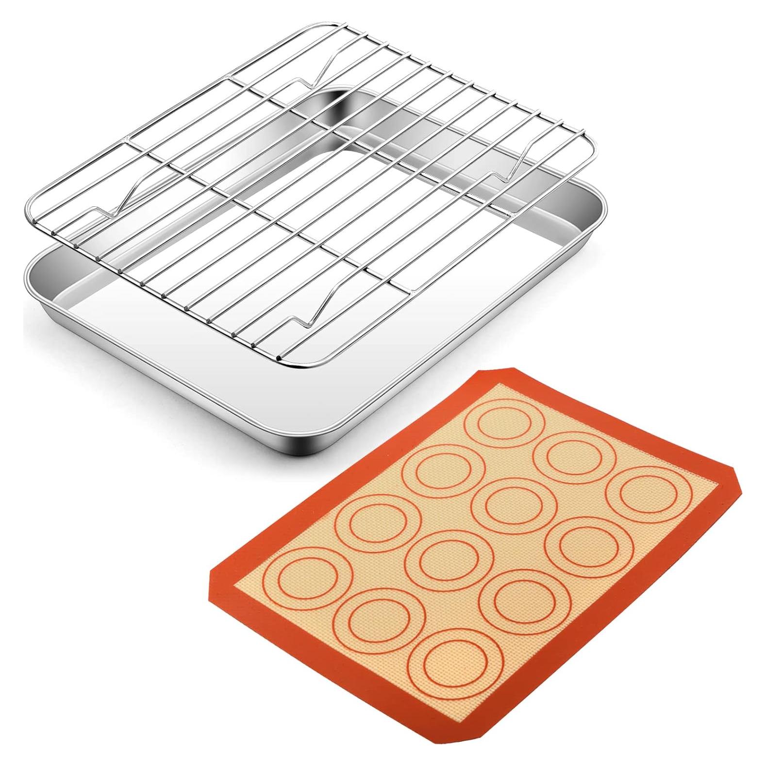 Set de Hornear P&P CHEF 3 Piezas Acero Inoxidable 22.86 cm