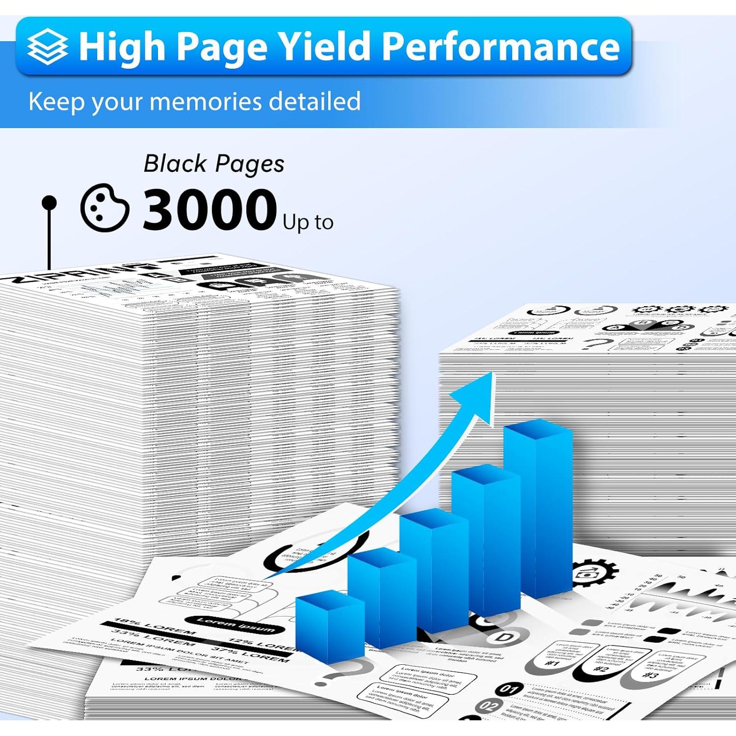 Tóner ZIPRINT TN830XL 2 Paquete Compatible para Brother