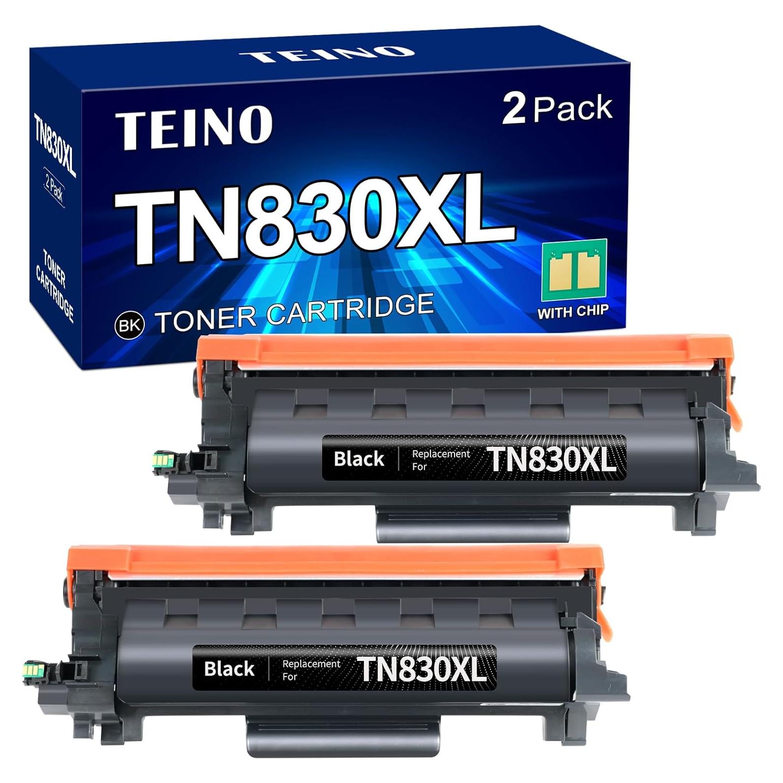 Cartucho de Tóner TEINO TN830XL Negro Compatible Brother