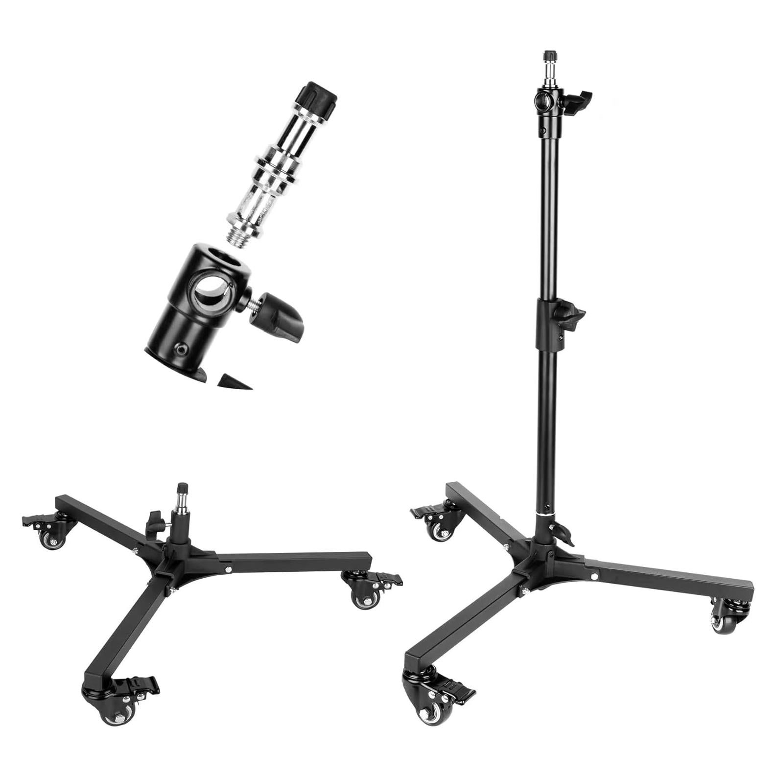 Soporte de Luz Plegable con Ruedas 1.74 kg para Fotografía